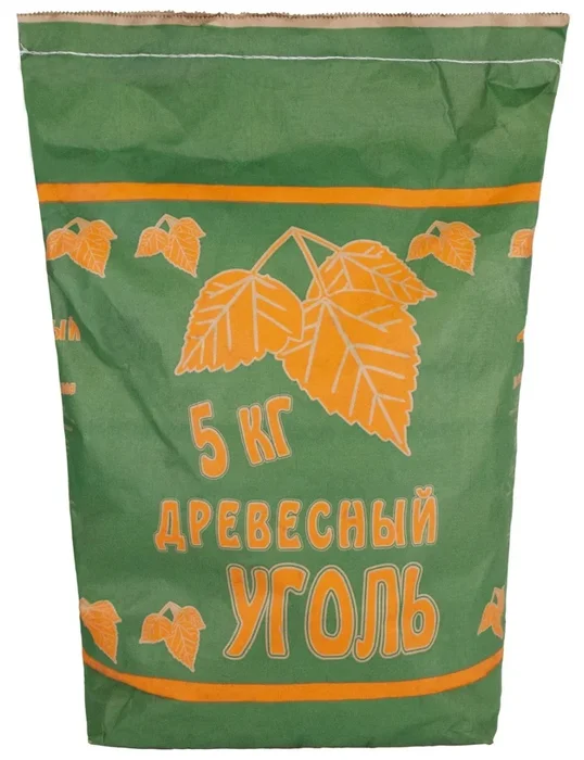 Уголь древесный 5кг.